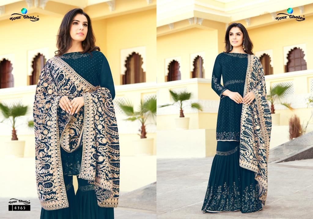 Nazakat 2 Heavy Wedding Wear Designer Fancy Georgette Latest Salwar Suit Collection
